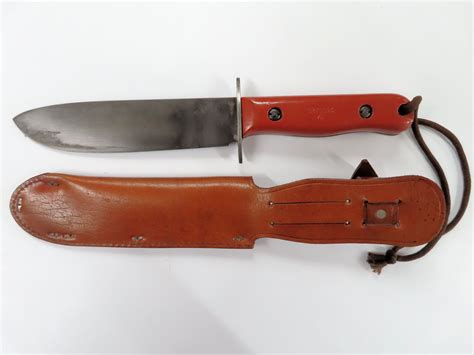 The British Type D Survival Knife was issued to all branches of the military after its. . British type d survival knife